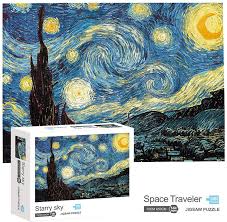 From trendy to artsy to fun, here are the best puzzles for every level. Buy Abstract The Starry Night 1000 Piece Jigsaw Puzzles Adults Teen Large Piece Wisdom Imagination Family Puzzle Jigsaw Puzzle Difficult And Challenge Online In Indonesia B088znn4pt