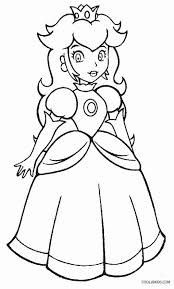 Printable Princess Peach Coloring Pages For Kids Cool2bkids Mario Coloring Pages Super Mario Coloring Pages Princess Coloring Pages
