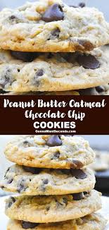 Peanut Butter Oatmeal Chocolate Chip Cookies Recipe Peanut Butter Oatmeal Chocolate Chip Cookies Oatmeal Chocolate Chip Cookies Peanut Butter Oatmeal Chocolate Chip
