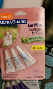 Ear Mite Treatment For Cats Hartz Ultra Guard Pet Supplies Health Grooming On Carousell