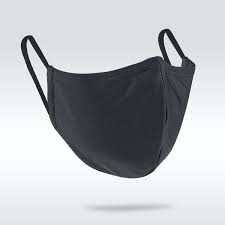 Download Download Premium Illustration Of Black Protective Fabric Face Mask Mockup Sports Apparel Design Premium Illustration Face Mask