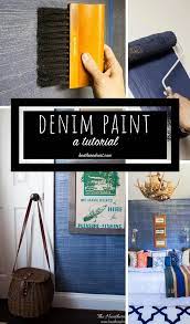 Denim Paint Faux Finish The Look Of Wallpaper For 1 10 The Price Diy Wall Painting Faux Finishes For Walls Faux Paint Finishes