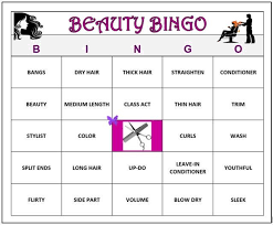 Hair Salon Beauty Bingo Game 60 Cards Hair Stylist Hair Etsy In 2021 Bingo Hair Salon Hair Styist