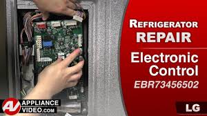 If you have been looking for this the main control board acts as a brain for the unit controlling the defrost cycle, compressor, and run time, and essentially acts in place of the defrost. Lg Refrigerator Electronic Control Not Functioning Diagnostic Repair Youtube