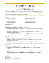 For example, include details of your chartered accountant status after your bachelor's degree. 2021 Project Accountant Resume Example Guide Myperfectresume