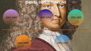 Daniel Defoe Timeline by Monica Escobar