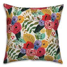 Maybe you would like to learn more about one of these? Designs Direct Bright Floral Throw Pillow In Pink Bed Bath Beyond
