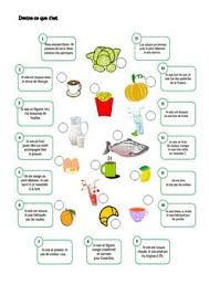 Nourriture Devinettes Teaching French French Worksheets Speech Therapy Activities