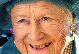 Queen elizabeth the queen mother, beloved grande dame of british royal family and enduring symbol of courage during world war ii, dies in her sleep at royal lodge at windsor castle, at age 101; Queen Elizabeth The Queen Mother Teeth Teethwalls