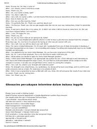 Walaupun terkesan sederhana, banyak orang gagal. Nterview Bahasa Inggris Hotel Perkenalan Dalam Bahasa Inggris Untuk Interview Kerja Contoh Percakapan Bahasa Inggris Resepsionis Hotel Tribute Movie