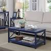 Square coffee table with an style fell itc. 1