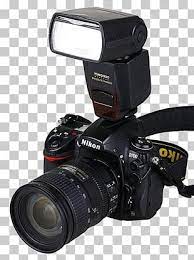 Digital Slr Flash Camera Photography Camera With Flash Black Nikon Dslr Camera With Flash Png Clipart Camera Photography Nikon Dslr Camera Digital Slr
