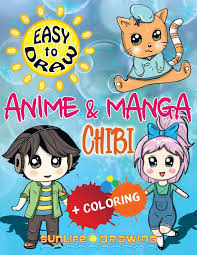 Share you more easy diy,creative crafts,ideals for kids. Amazon Com Easy To Draw Anime Manga Chibi Draw Color 20 Cute Kawaii Animals Pets Boys Girls How To Draw Books 9781544636245 Drawing Sunlife Books