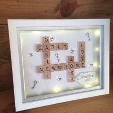 Find them in natural maple or beech black finishes, and choose. Led New Home Scrabble Word Art Crafty Monkey Unique Personalised Wedding Frames Wedding Anniversary Gifts Sports Medal Hangers Displays