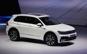 The volkswagen tiguan is a compact crossover suv manufactured by german automaker volkswagen. 2018 Vw Tiguan Suv Aims For U S With Third Row Higher Mpg Volkswagen Volkswagen Touareg Tiguan Vw