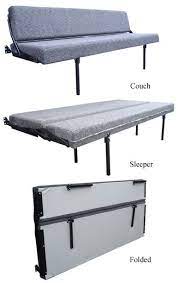 Rv fold down couch bed. Rb Components Folding Sofa Sleeper Cargo Trailer Camper Fold Out Beds Folding Sofa