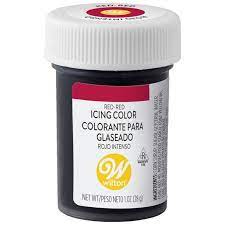 Unfortunately, red is one of the biggest culprits and most according to the wilton guidelines for removal, if the coloring contains red 3, it should first be broken down with an acid and then cleaned. Wilton Icing Colour Red Red 1oz Red Food Colouring Who Wants 2 Party Australia
