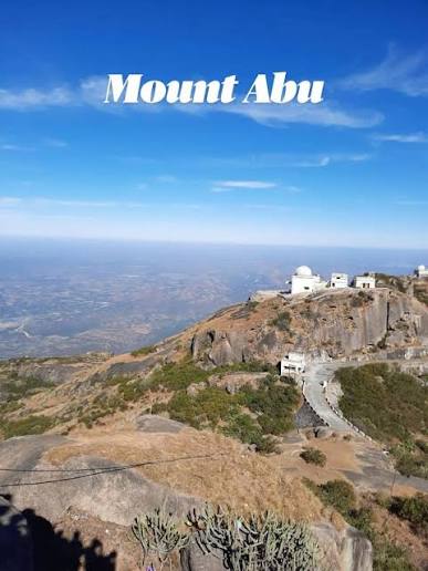 Place: Mount Abu View from the top of "Shooting Point"