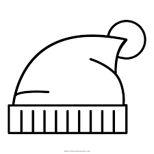 Sure, you don't actually lose half of your body heat through your head (it's actually about 7% to 10%), but when you're wandering around. Santa Hat Coloring Page Ultra Coloring Pages
