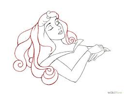 How To Draw Sleeping Beauty Drawings Art Base Pictures