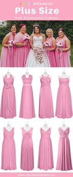 8 Plus Size Pink Bridesmaid Dresses That Every Curvy Girl Wants Bridesmaid Dresses Plus Size Custom Bridesmaid Dress Bridesmaid Dresses
