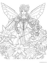 All these santa coloring pages are free and can be printed in seconds from your computer. Christmas Fairy Coloring Pages Printable 2020 195 Coloring4free Coloring4free Com