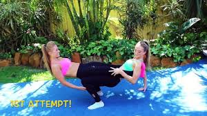 Yoga poses 2 person stunts yoga challenge yoga for kids. Extreme Yoga Challenge Teagan Sam Video Dailymotion