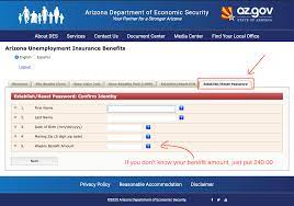 Payment is made by electronic payment card (epc) or direct deposit. Arizona Unemployment Filing Process The Meteor
