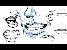 When learning how to draw a mouth and how to draw lips, it's important to remember the upper lip is only lightly defined when drawing the male learn everything you want about drawing mouths with the wikihow drawing mouths category. How To Draw Lips And Mouths Youtube