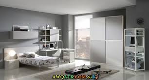 غرف نوم أطفال أبيض أزرق أصفر أسود وكل الألوان عملية و حديثة