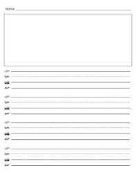 Fundations Modeled Writing Workshop Paper Set Kindergarten Writing Paper Writing Workshop Fundations