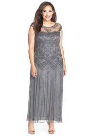 Pisarro Nights Illusion Yoke Embellished Cap Sleeve Long Dress Plus Size Pisarro Nights Dress Mother Of The Bride Dresses Plus Size Dresses