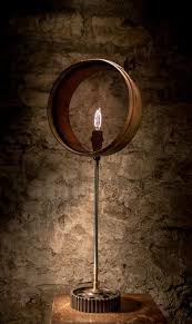 Lampe Recup Lampe Bois Eclairage Fait Maison Deco Luminaire