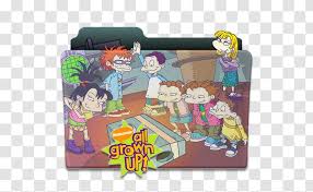 chuckie finster tommy pickles rugrats search for reptar cartoon all growed up grown transparent png chuckie finster tommy pickles rugrats