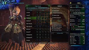 To me any armor set you fully complete should have a layer option. Monster Hunter World Builds Best Weapon Builds In Monster Hunter World Usgamer