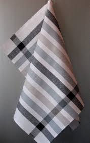 Black And White Striped Kitchen Towels Linen Cotton Dish Towels Striped Black White Gray By Initasworks 15 90 Weaving Patterns Hand Weaving Grey Tea Towels