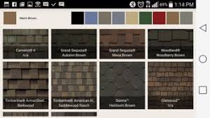 They offer a variety of styles and colors to complement your home and taste. Gaf Roof Shingles Colors App 1 Roofcalc Org