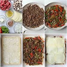 Transfer 1/2 of the dip into a small baking dish. Philly Cheese Steak Sliders Recipe Video Valentina S Corner