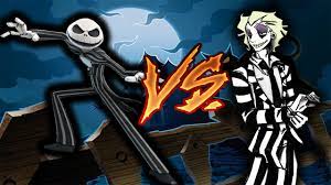 Beetlejuice hatter jack skellington edward scissorhands friends tv show shirt. Jack Skeleton Vs Beetlejuice Youtube