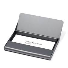These faux leather business card holders are the perfect complement to your beautiful metal business cards or the cards you receive from others. Metal Business Card Holder New Daily Offers Insutas Com