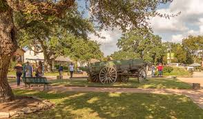 The bath house is attached to the main house by a walkway and features a dressing table and walk in shower. 5 Must Do Things In Round Top 365 Houston