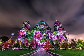 Festival Of Lights In Berlin Festival Lichter Berlin Monument