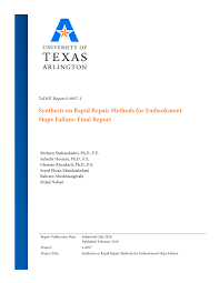We did not find results for: Pdf Synthesis On Rapid Repair Methods For Embankment Slope Failure