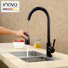 Kitchen sinks and taps reviews. Inovo Cosima Mixer Kitchen Tap Faucet In Full Black Pub Wels Certified Inovo