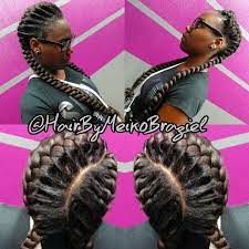 Goddess Braid W Ridges Goddess Braids Braids French Braid