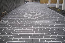 Stencil Concrete With Pattern Jpg 540 360 Driveway Design Concrete Resurfacing Paving Design