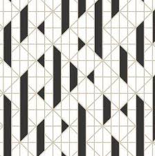 Black And White Diamond Pattern Wallpaper Linear Wallpaper With Images Wall Panel Design Wall Wallpaper Decorative Wall Panels