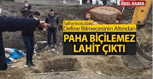 Jun 15, 2021 · kastamonu'nun hanönü ilçesinde afad personeli olduklarını iddia ederek define aramak için kaçak kazı yaparken yakalanan 13 şüpheliden 7'si tutuklandı. Define Bilmecesinin Altindan Paha Bicilmez Lahit Cikti