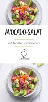 Avocado Salat Rezept Avocado Salat Avocadosalat Avocado