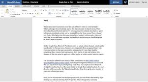 Microsoft Office Online Review Work With Your Favorite Office Formats For Free